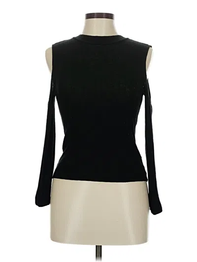 Pre-owned American Eagle Outfitters Sleeveless Turtleneck In Black