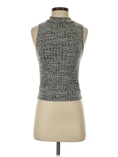 Pre-owned American Eagle Outfitters Sweater Vest In Gray