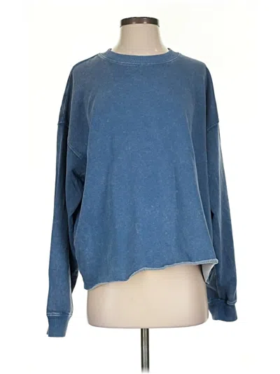 Pre-owned American Eagle Outfitters Sweatshirt In Blue