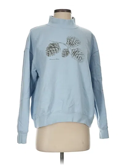Pre-owned American Eagle Outfitters Sweatshirt In Blue
