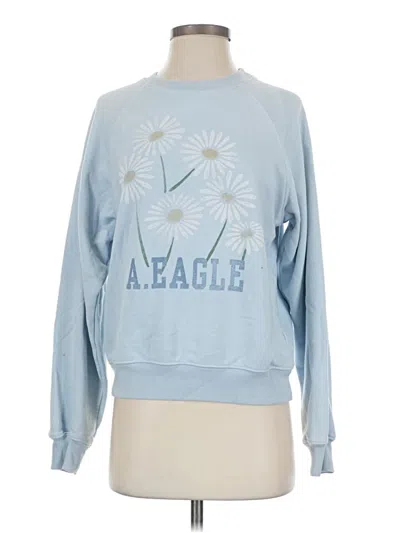 Pre-owned American Eagle Outfitters Sweatshirt In Blue