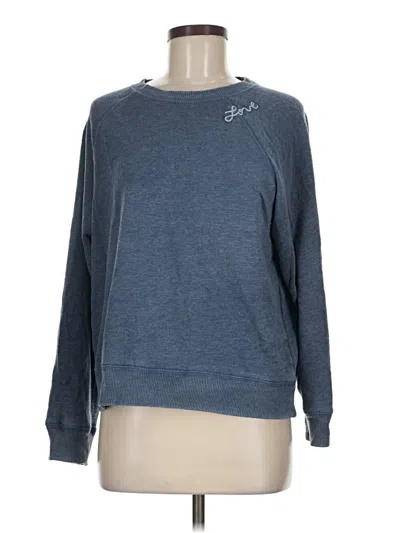 Pre-owned American Eagle Outfitters Sweatshirt In Blue