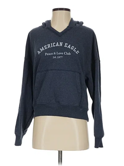 Pre-owned American Eagle Outfitters Sweatshirt In Gray
