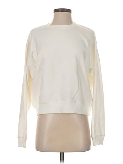 Pre-owned American Eagle Outfitters Sweatshirt In Ivory