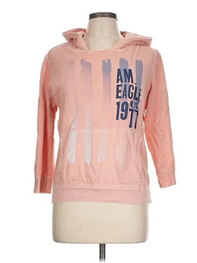 Pre-owned American Eagle Outfitters Sweatshirt In Pink