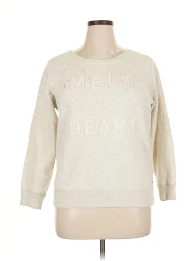 Pre-owned American Eagle Outfitters Sweatshirt In Silver