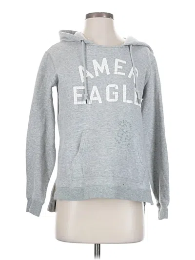 Pre-owned American Eagle Outfitters Sweatshirt In Silver