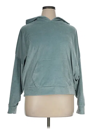 Pre-owned American Eagle Outfitters Sweatshirt In Teal