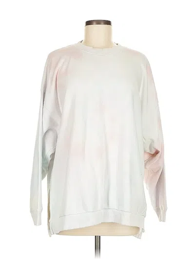 Pre-owned American Eagle Outfitters Sweatshirt In White