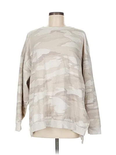 Pre-owned American Eagle Outfitters Sweatshirt In White