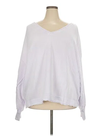 Pre-owned American Eagle Outfitters Sweatshirt In White