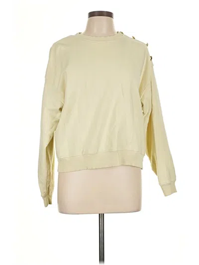 Pre-owned American Eagle Outfitters Sweatshirt In Yellow