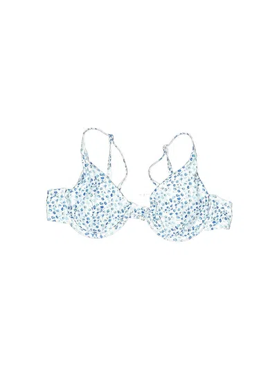 Pre-owned American Eagle Outfitters Swimsuit Top Blue Swimwear