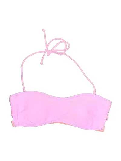 Pre-owned American Eagle Outfitters Swimsuit Top Pink Swimwear