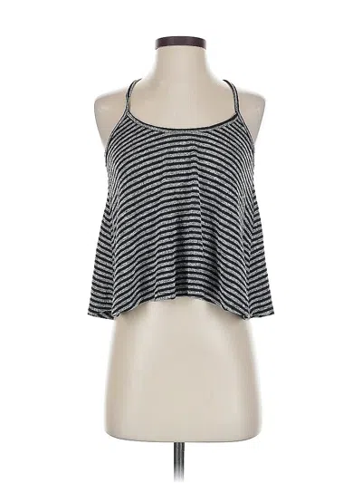 Pre-owned American Eagle Outfitters Tank Top Black Halter Neckline Tops