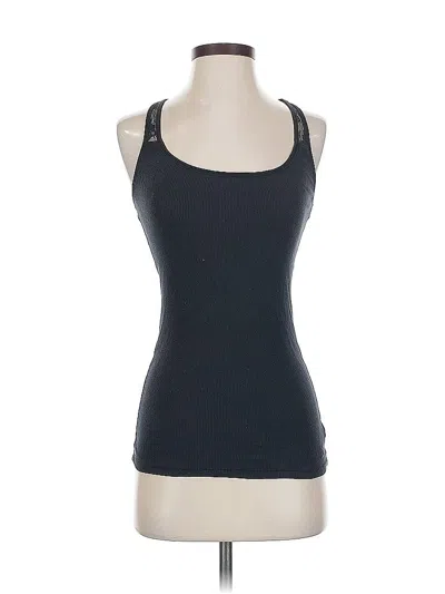 Pre-owned American Eagle Outfitters Tank Top Black Halter Neckline Tops