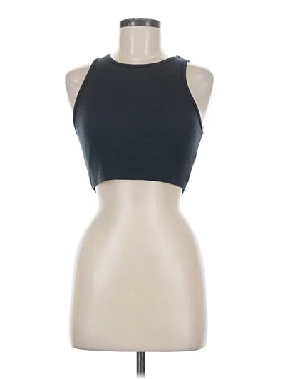 Pre-owned American Eagle Outfitters Tank Top Black Halter Neckline Tops