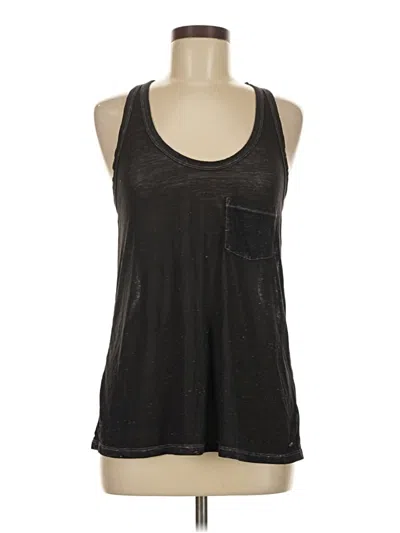 Pre-owned American Eagle Outfitters Tank Top Black Halter Neckline Tops