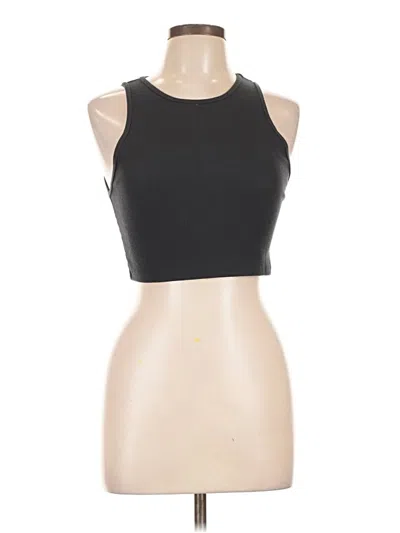Pre-owned American Eagle Outfitters Tank Top Black Halter Neckline Tops