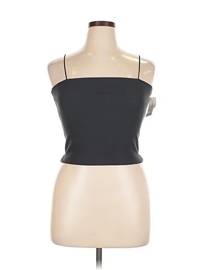 Pre-owned American Eagle Outfitters Tank Top Black Strapless Neckline Tops