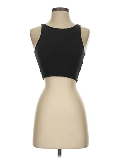Pre-owned American Eagle Outfitters Tank Top Black Strapless Neckline Tops