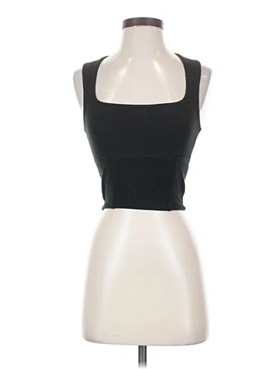 Pre-owned American Eagle Outfitters Tank Top Black Strapless Neckline Tops