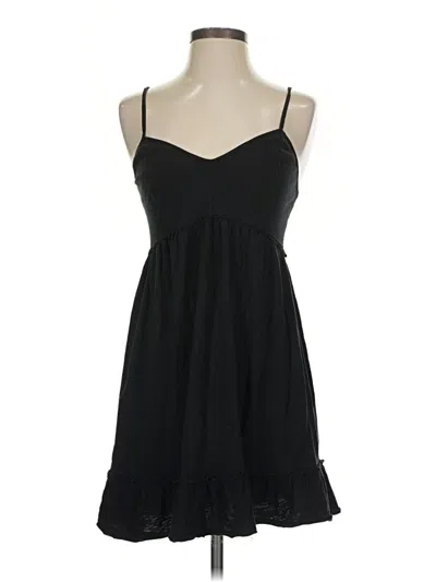 Pre-owned American Eagle Outfitters Tank Top Black Strapless Neckline Tops