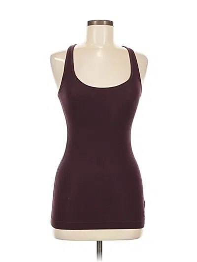 Pre-owned American Eagle Outfitters Tank Top Burgundy Halter Neckline Tops