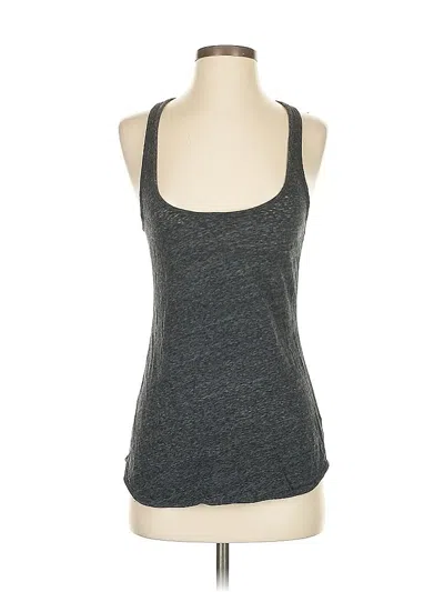 Pre-owned American Eagle Outfitters Tank Top Gray Halter Neckline Tops