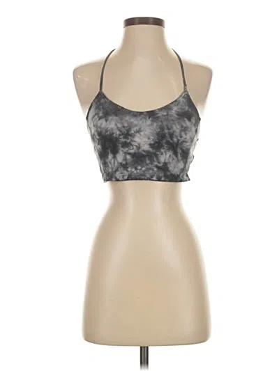 Pre-owned American Eagle Outfitters Tank Top Gray Halter Neckline Tops
