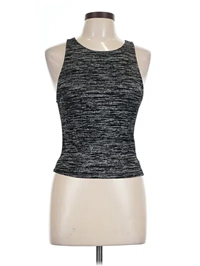 Pre-owned American Eagle Outfitters Tank Top Gray Halter Neckline Tops