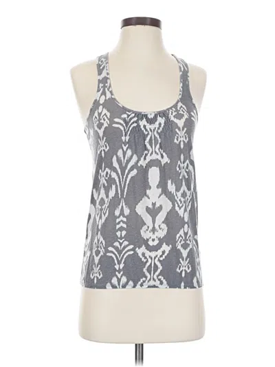 Pre-owned American Eagle Outfitters Tank Top Gray Halter Neckline Tops