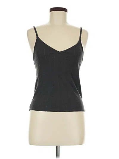 Pre-owned American Eagle Outfitters Tank Top Gray Halter Neckline Tops