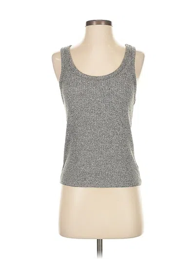 Pre-owned American Eagle Outfitters Tank Top Gray Strapless Neckline Tops