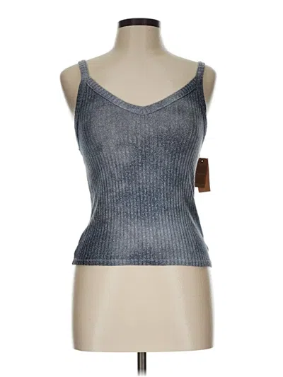 American Eagle Outfitters Tank Top Gray Strapless Neckline Tops