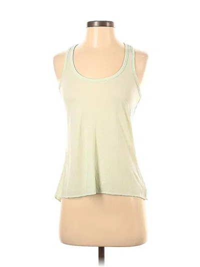 Pre-owned American Eagle Outfitters Tank Top Green Halter Neckline Tops