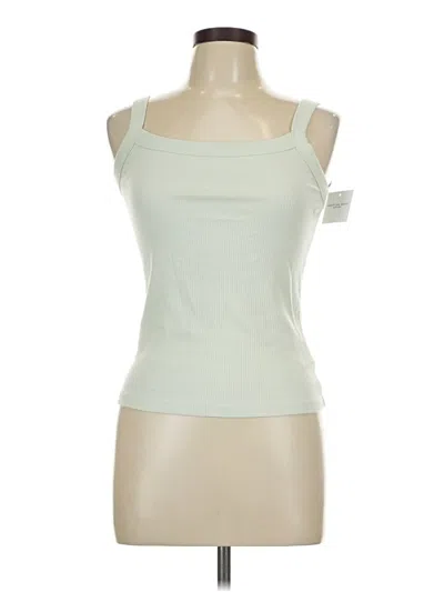 American Eagle Outfitters Tank Top Green Strapless Neckline Tops