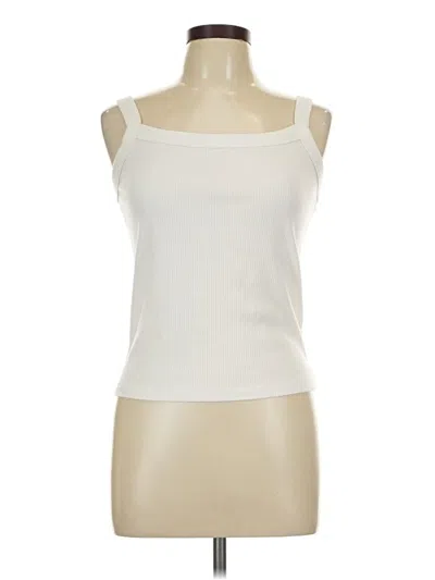 Pre-owned American Eagle Outfitters Tank Top Ivory Strapless Neckline Tops