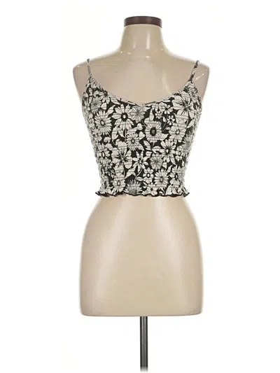 Pre-owned American Eagle Outfitters Tank Top Ivory Strapless Neckline Tops