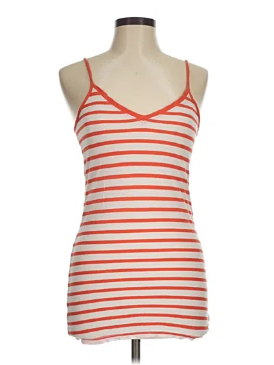 Pre-owned American Eagle Outfitters Tank Top Orange Halter Neckline Tops