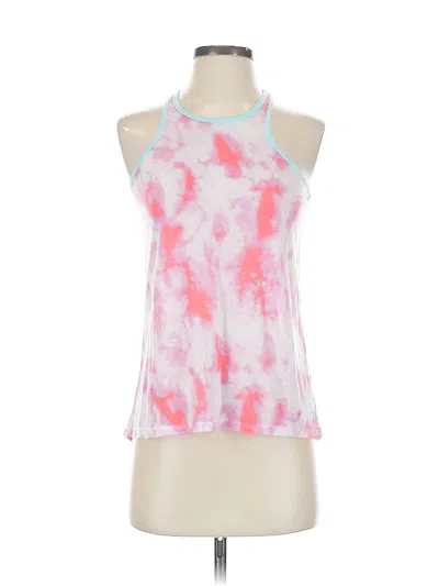 Pre-owned American Eagle Outfitters Tank Top Pink Halter Neckline Tops