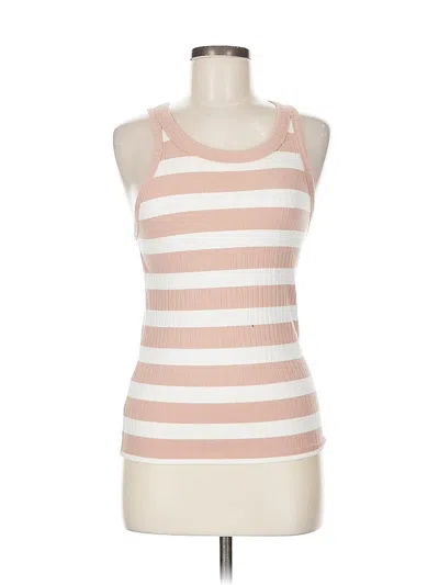 Pre-owned American Eagle Outfitters Tank Top Pink Halter Neckline Tops