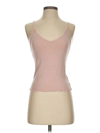 Pre-owned American Eagle Outfitters Tank Top Pink Halter Neckline Tops