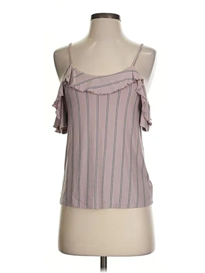 Pre-owned American Eagle Outfitters Tank Top Pink Strapless Neckline Tops