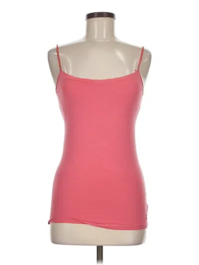 Pre-owned American Eagle Outfitters Tank Top Pink Strapless Neckline Tops