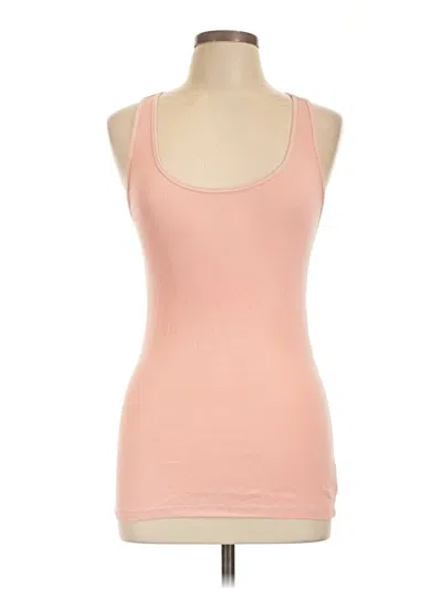 Pre-owned American Eagle Outfitters Tank Top Pink Strapless Neckline Tops