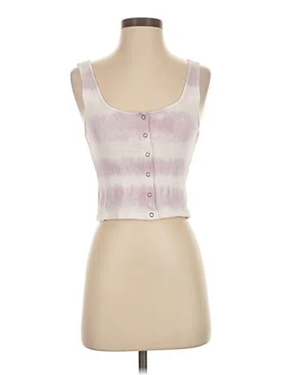 Pre-owned American Eagle Outfitters Tank Top Pink Sweetheart Neckline Tops