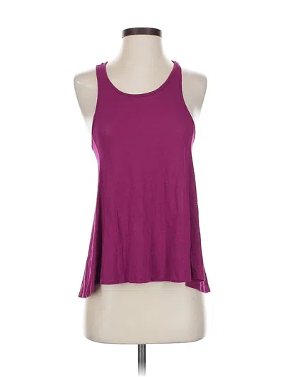 Pre-owned American Eagle Outfitters Tank Top Purple Halter Neckline Tops