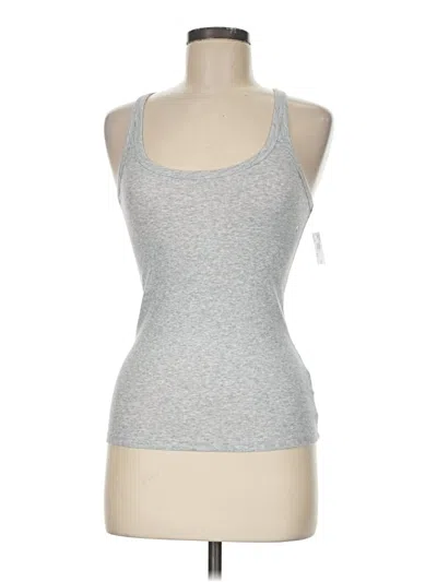 American Eagle Outfitters Tank Top Silver Halter Neckline Tops