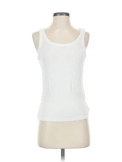 Pre-owned American Eagle Outfitters Tank Top White Strapless Neckline Tops